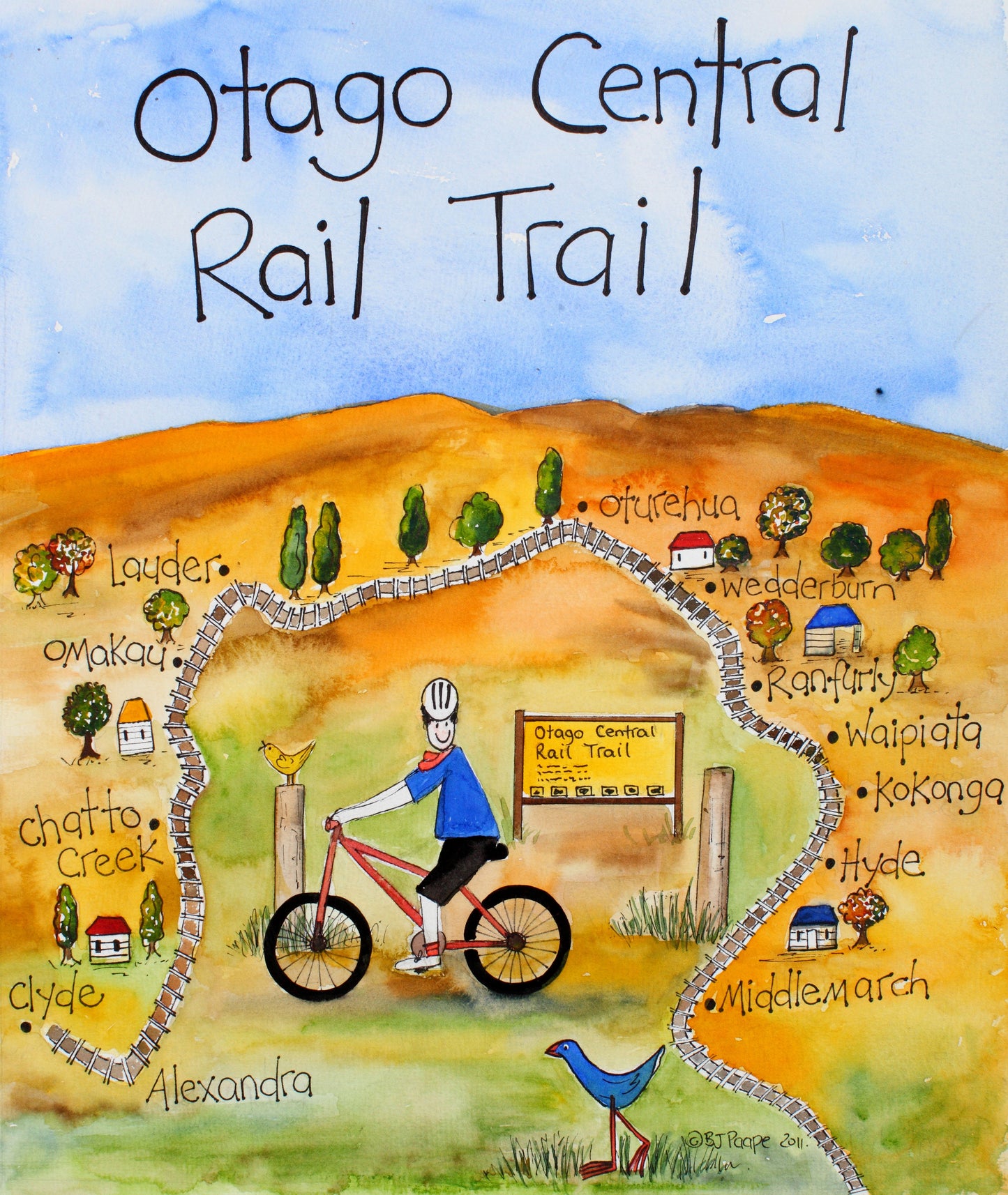 Central Otago Rail Trail - gonepottynz