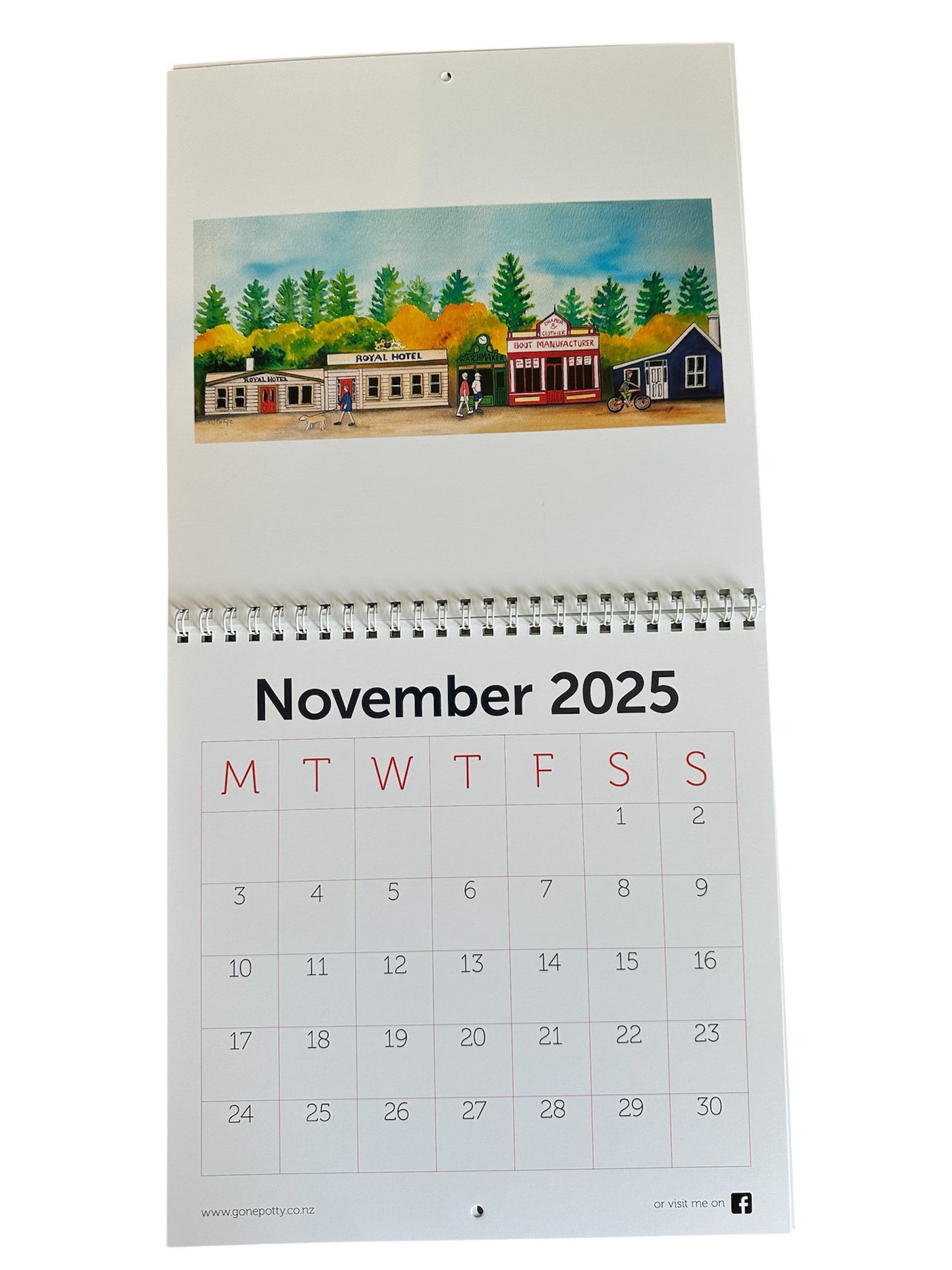 2025 Bridget Paape Calendar