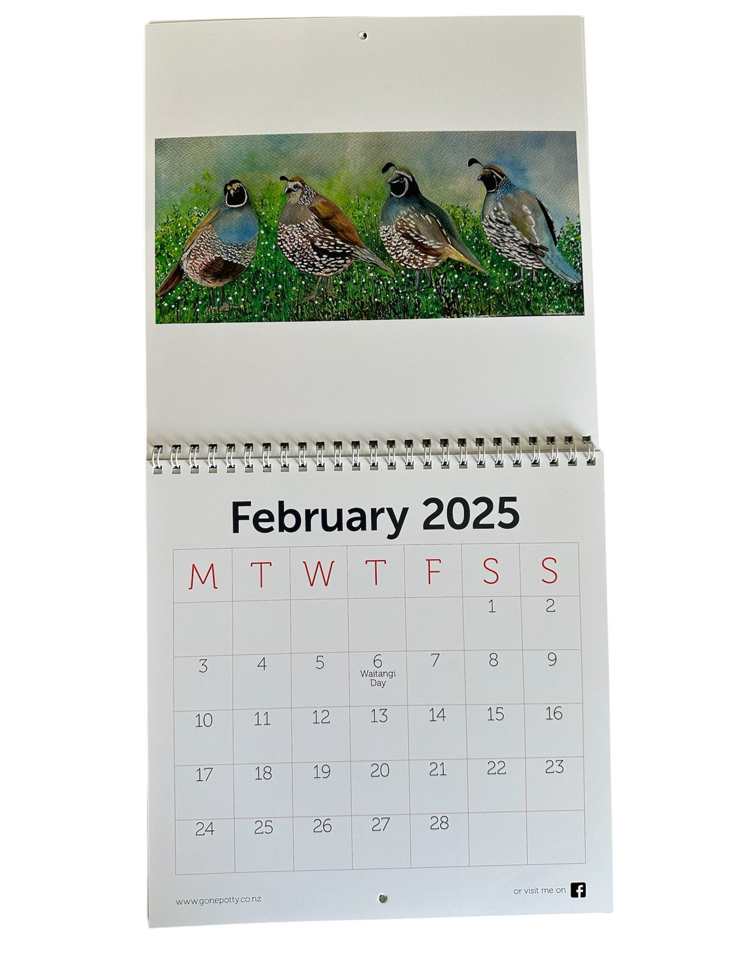 2025 Bridget Paape Calendar