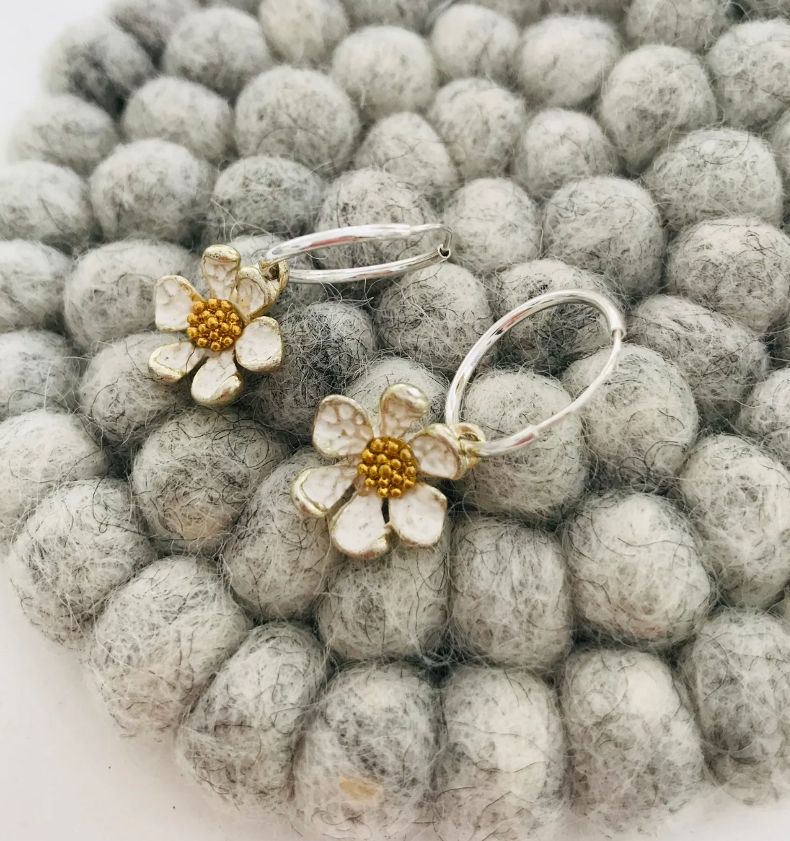 Asta Daisy Mini Hoop Earring - gonepottynz