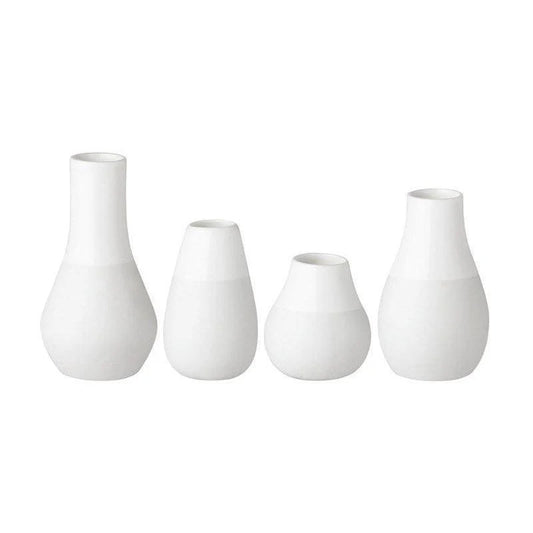 Set of 4 Porcelain Mini Vases - gonepottynz