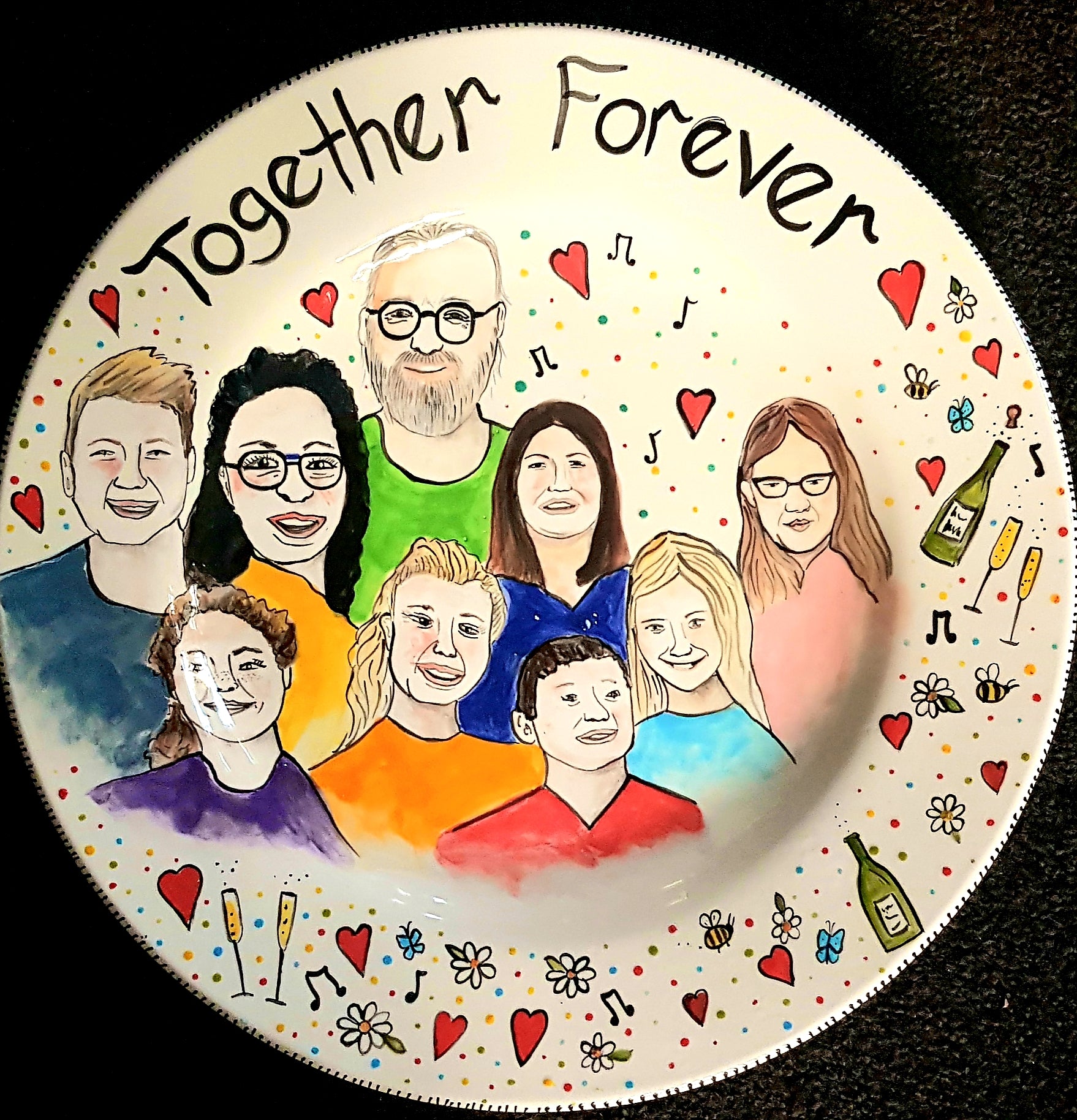 Personalised Platters - Large - gonepottynz