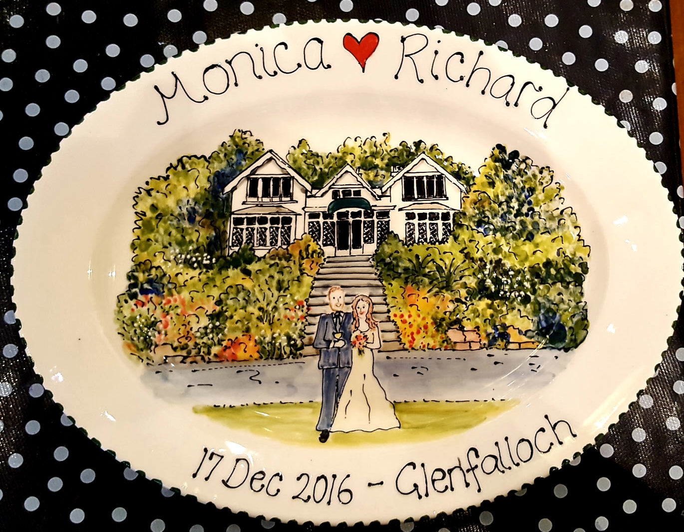 Personalised Platters - Large - gonepottynz